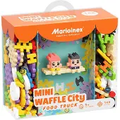 Marioinex Mini Waffle Building Blocks City: Food Truck Rakennuspeli 148 Kappaletta