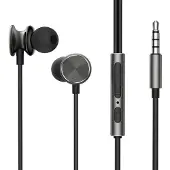 JOYROOM Headphones Wired Series JR-EW03 in-ear headphones - dark gray