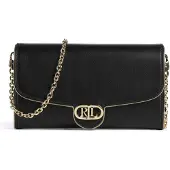 Ralph Lauren Adair Kytkinlompakko Nahka 20 cm Musta