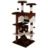 Lionto raapimispuu, 130cm ruskea/beige kissalle