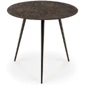 Ethnicraft Luna Sohvapöytä Ø50 cm Whisky