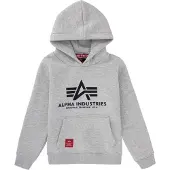 Alpha industries Collegepaita meleerattu harmaa