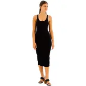 Armani Exchange for woman. XW000820AF13729UC001 Black midi dress (L), Casual, Viscose, Sleeveless / Straps