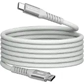 Verbatim Sync & Charge Magnetic USB-C -kaapeli, 60 W, 1,2 m, harmaa