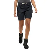 Haglöfs Women's Lizard Softshell Shorts True Black Retkeilyshortsit 44