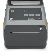 Zebra ZD621, Suoralämpö, 300 x 300 DPI, 152 mm/s, Langallinen & langaton, Harmaa (ZD6A043-D0EF00EZ)