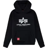Alpha industries Collegepaita punainen / musta / valkoinen