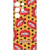 Samsung Toilet Paper Flipsuit Card Galaxy S24 Ultra Yellow