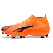 Puma Ultra 6 Match + FG/AG Hot Pursuit - Lämpöpalo/Musta/Hehkuva punainen, koko 46