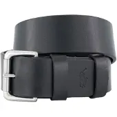 Ralph Lauren for man. 405899989002 Leather belt with black roller buckle (36), Casual, Classic