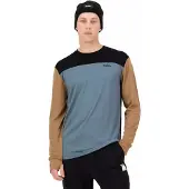 Mons Royale Yotei Merino Aluskerrastopaita goblin blue / toffee / black Koko XXL