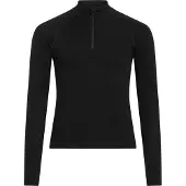 Icebreaker Kids' 260 Tech Long Sleeve Half Zip Black Kerrasto yläosat 10