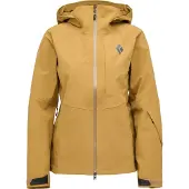 Black Diamond Women's Recon Stretch Shell Flax Laskettelutakit vuorettomat M