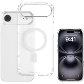 4smarts – iPhone Air Hybrid Case Ibiza, MagSafe compatible, transparent (541565)