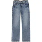 Levi's Lvb 555 Relaxed Straight Farkut Burbank Burbank-12 Y Sininen 12 vuotta Pojat