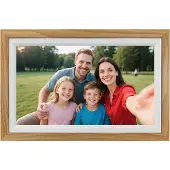Lippa Digitaalinen Valokuvakehys 15.6", Wood