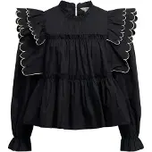 Object Objhope L/S Top Div - Black - 34