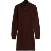 Tommy Hilfiger Tjw Ess Turtleneck Sweater Dress - Brown - XL