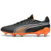 Puma King Ultimate FG/AG Hot Pursuit - Musta/Lämpöpalo/Hopea, koko 41