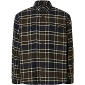 Selected Slhrlxpablo Wool Blend Overshirt - Navy - M