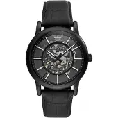 Emporio Armani Kello - Emporio - AR60008 - Mekaaninen - Vellum nahka - 3 ATM vedenpitävyys