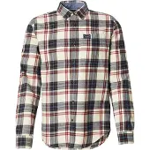 Superdry for man. M4011047A Brown Lumberjack Shirt (3XL), Casual, Cotton, Long sleeve