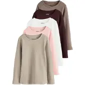 Next Paita beige / vaaleanruskea / vaalea pinkki / tummanpunainen / valkoinen