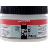 Amsterdam 1001 valkoinen gesso - 250ml