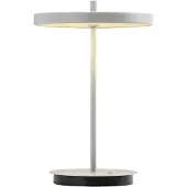 UMAGE Led pöytävalaisin Asteria Move, himmennettävä, Alumiini/harmaa/sinkki, Olohuone/ruokailutila, Metalli, Design