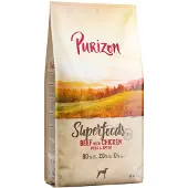 Purizon 2x12kg Superfoods nauta, kana, herneet ja omena koiran kuivaruoka