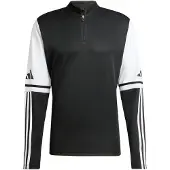 Adidas Toiminnallinen paita 'Squadra 25' musta / valkoinen