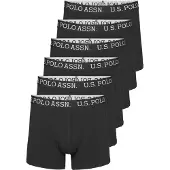 U.S. POLO ASSN. Bokserishortsit 'UMWilly' musta / valkoinen