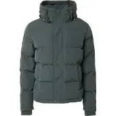 Superdry for man. M5011743A Jacket Everest Short Hooded Puffer green (XXL), Casual, Polyester