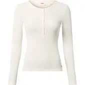 Levi's Dry Goods Henley Waffle Garden - Cream - XS