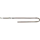 Trixie Premium adjustable leash double XS: 2.00 m/10 mm hazelnut