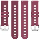 CaseOnline Pure kellon ranneke Garmin Venu 4 (41mm) - Viininpunainen