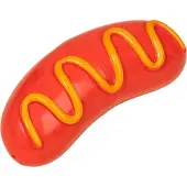 TIAKI Hot Dog -erittäin vahva purulelu Ø6, 5x15cm koiralle