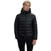 Blauer for man. 25WBLUC03086 Acton hooded jacket black (L), Casual, Polyamide