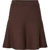 Y.A.S Yasfonny Hw Knit Skirt S. Noos - Brown - S
