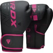 RDX Sports F6 Kara Keinonahkaiset Nyrkkeilyhanskat