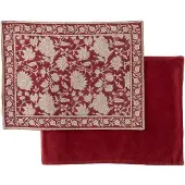 Chamois - Indian Rose Pöytätabletti 37x50 cm 2 kpl Punainen
