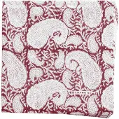 Chamois - Big Paisley Servetti 40x40 cm 50 kpl Punainen