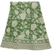 Chamois - Indian Rose Pellava pöytäliina 220 cm Vihreä