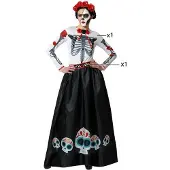 Atosa Meksikolainen Catrina-luurankopuku