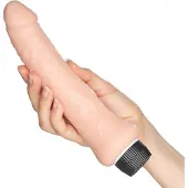 Willie City Aidonkaltainen Multispeed Dildovibraattori 24 cm - Nude