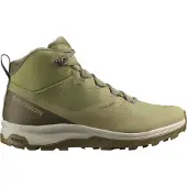 Salomon Men's Outsnap CSWP Aloe/Stone Gray/Coyote Brown Talvikengät Aloe / Stone Gray / Coyote Brown 46