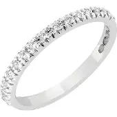 Sandberg Toivomuslähde 0.15ct puoliallianssi laboratorio timanttisormus V-720w-SYN-175
