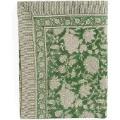 Chamois - Indian Rose Pellava pöytäliina 170x270 cm Vihreä