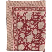 Chamois - Indian Rose Pellava pöytäliina 170x270 cm Punainen