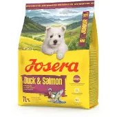 Josera MiniJunior kuivaruoka pienten rotujen nuorille koirille ankan ja lohen kanssa, 10 kg